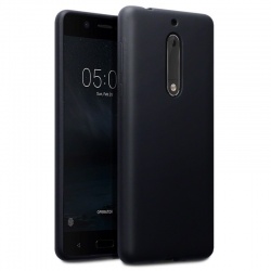 Nokia 5 Silicon Case Black