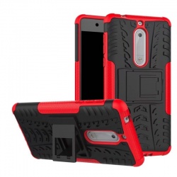 Nokia 5 Tyre Defender Cover Red
