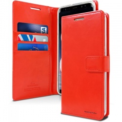 Samsung Galaxy Note 8 Bluemoon Wallet Case  Red