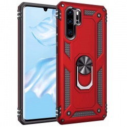 Huawei P30 Pro Case - Red Ring Armour