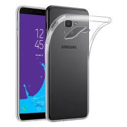 Samsung Galaxy J6 Plus (2018) Silicon Clear TPU Case