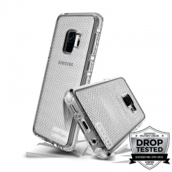 Samsung Galaxy S9 Prodigee Safetee Series Cover  Silver