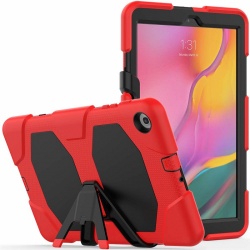 Samsung Galaxy Tab A Case 10.1(2019) SM-T510 Shockproof Cover With Kickstand | Red