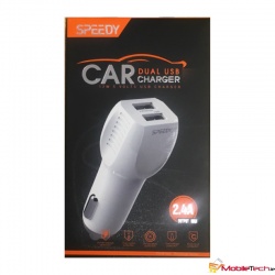 Speedy Double USB Car Charger 2.4A