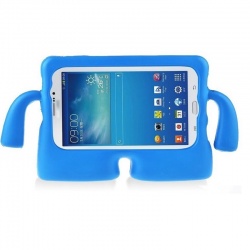 Samsung Tab A 10.5 (T590) Case for Kids Cover with Carry Handle Blue