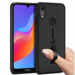 Huawei Y6 2019 Kickstand Shockproof Cover Black