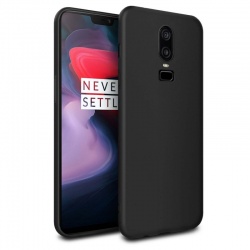 OnePlus 6 Silicon Cover Black