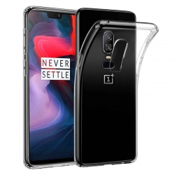 OnePlus 6 Silicon Cover Clear