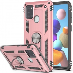 Oppo A53  Case - Rosegold Ring Armor