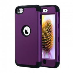 iPod Touch (5th/6th Generation)  Hybrid Protector Cover Purple/Black