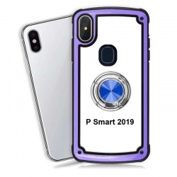 Huawei P Smart 2019 Purple Case With Ring Holder
