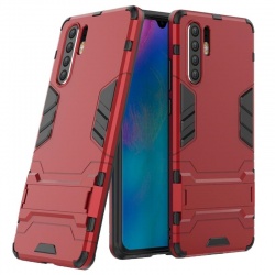 Huawei P30 Pro Hybrid Case With Kickstand Red