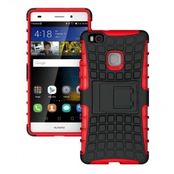 Huawei P9 Lite Tyre Defender Red