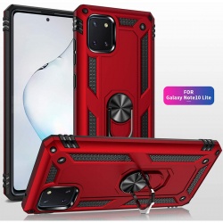 Samsung Galaxy S10 Lite Ring Armor Red