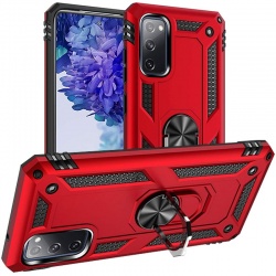 Samsung Galaxy A52 Case - Red Ring Armour