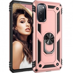 Samsung Galaxy A52 Case - Rosegold  Ring Armour