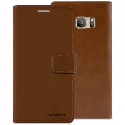 Samsung Galaxy S7 Bluemoon Wallet Case  Brown