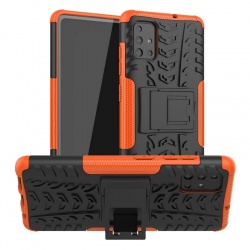 Samsung Galaxy A12 Case - Orange Tyre Defender