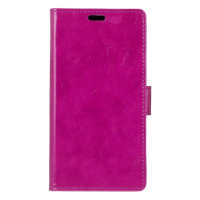 Vodafone Smart V8 PU Leather Wallet Case  Purple