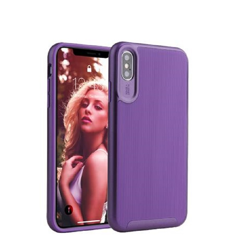 Samsung Galaxy A40 Wavelength Shockproof Case | Purple