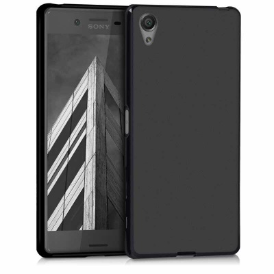 Sony Xperia X  Silicon Case Black